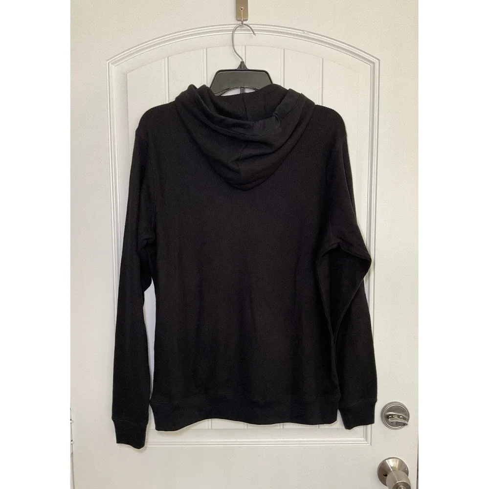 Tailorbyrd Collection Men's Black Cozy Knit Hoodie‎ Size Small NWOT